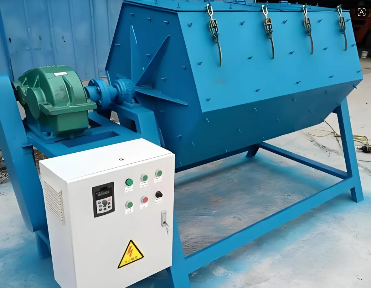 Industrial media tumbling machine used for deburring, polishing, and surface finishing of metal parts