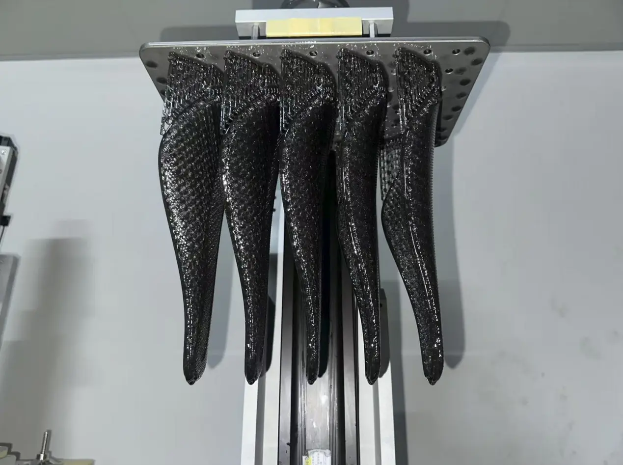 TPU lattice bike saddles after DLP 3D printing