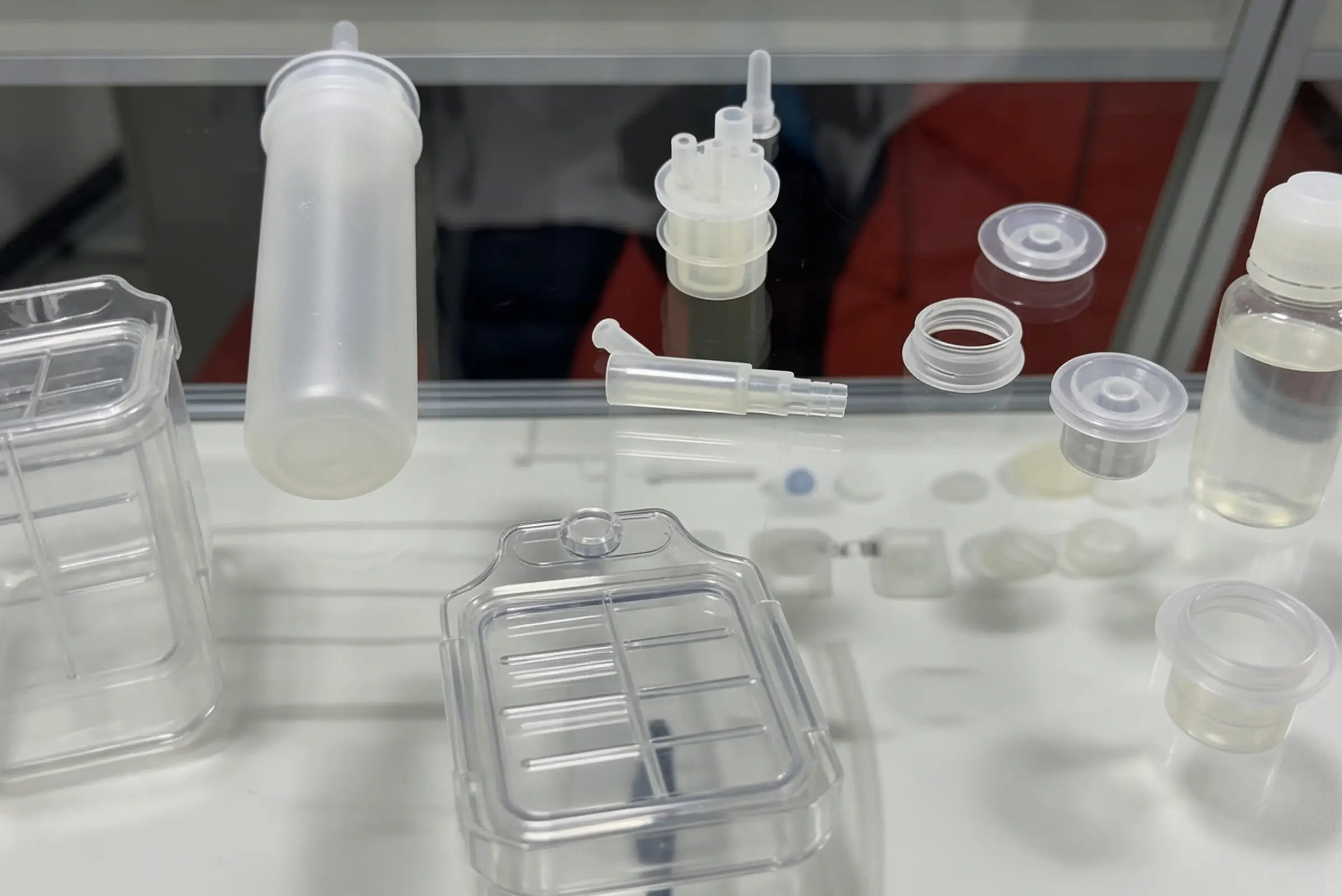 Medical silicone parts and components