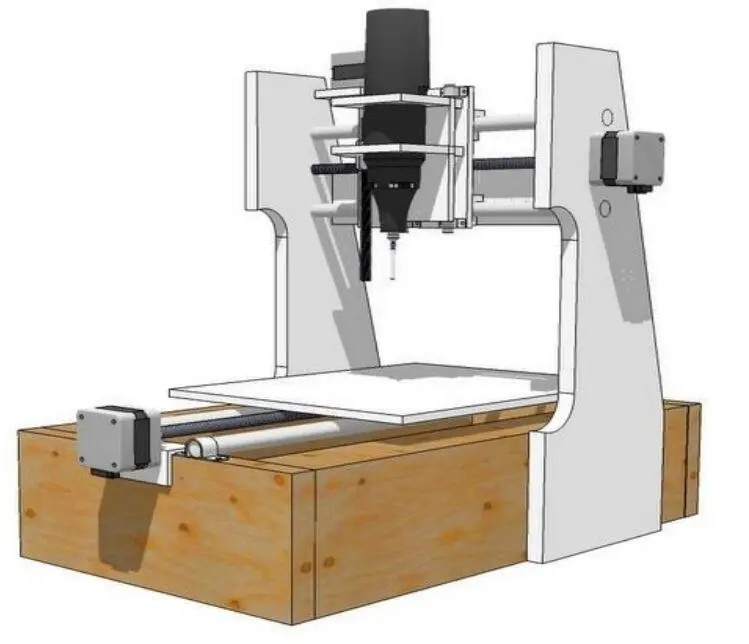3-axis CNC machining machine for precision manufacturing